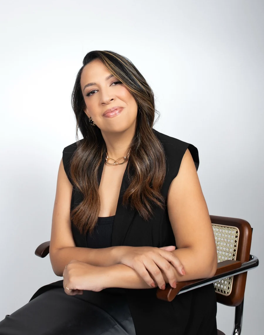 Patrícia Cunha em uma sessão de mentoria